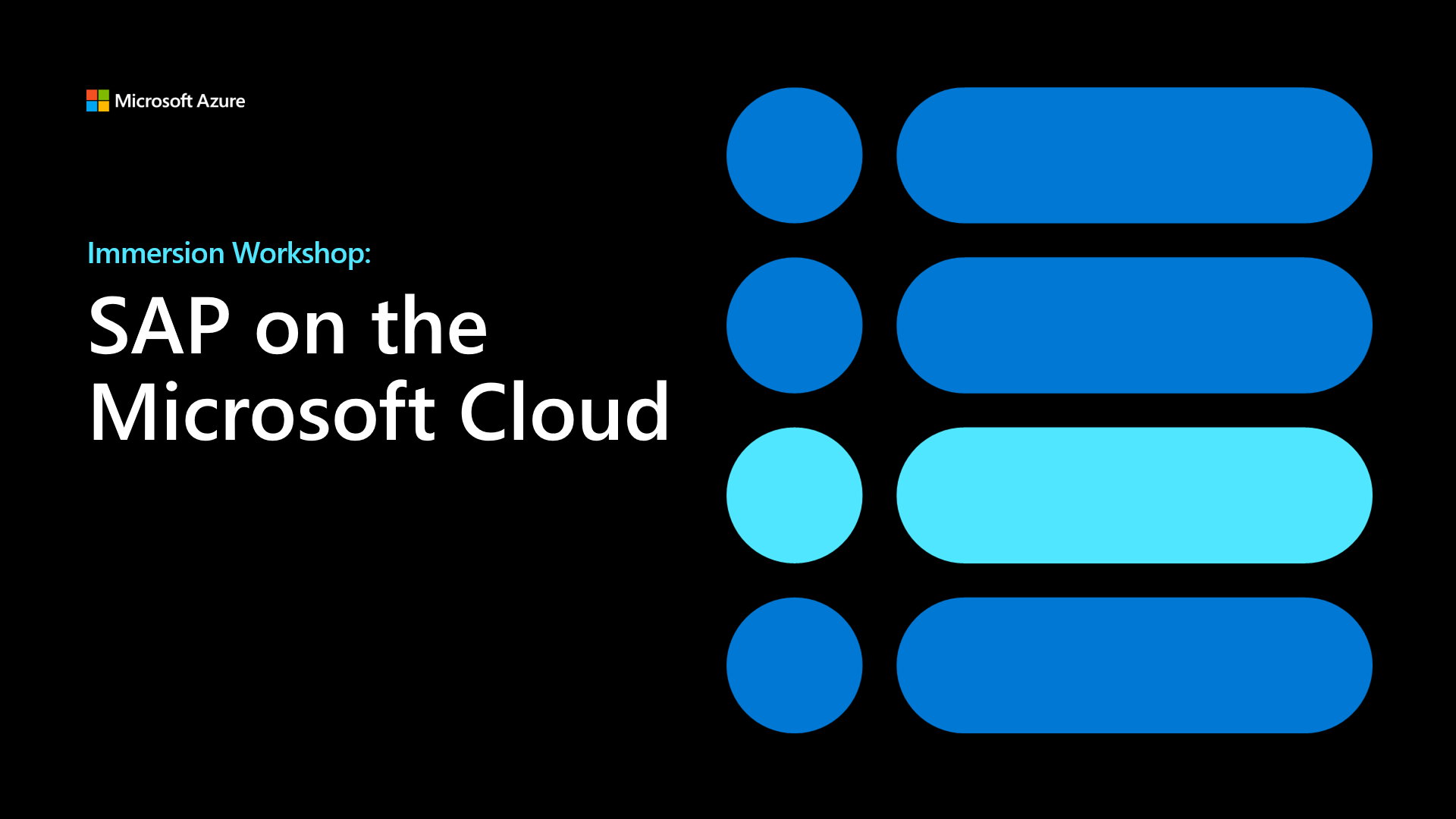 SAP on the Microsoft Cloud